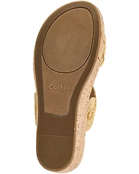 Corkys Women's Make A Toast Wedge Sandals