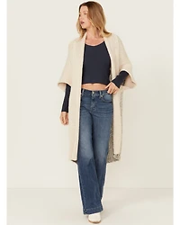 Revel Women's Color Block Shawl