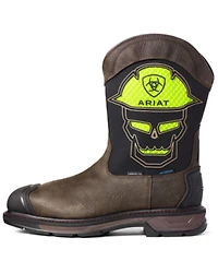 Ariat Men's VentTEK WorkHog® Skull Western Work Boots - Carbon Toe