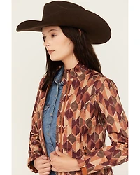 Shyanne Women's Abstract Western Softshell Jacket