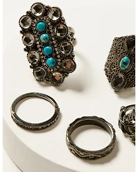 Shyanne Women's Enchanted Forest 5-Piece Ring Set