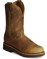 Justin Men's J-Max Blueprint Bay Gaucho EH Pull On Work Boots - Soft Toe