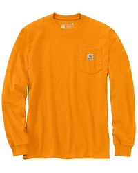 Carhartt Men's Loose Fit Heavyweight Long Sleeve Pocket T-Shirt