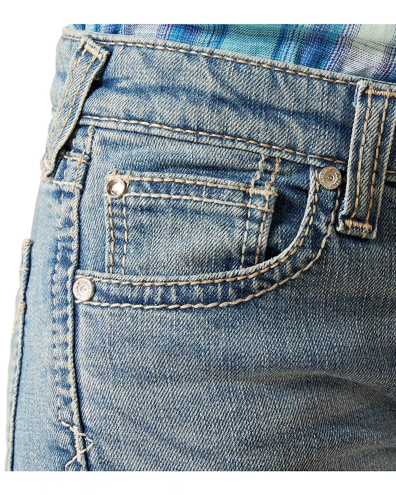 Ariat Girls' Lennon Trouser Mid Rise Denim Jeans