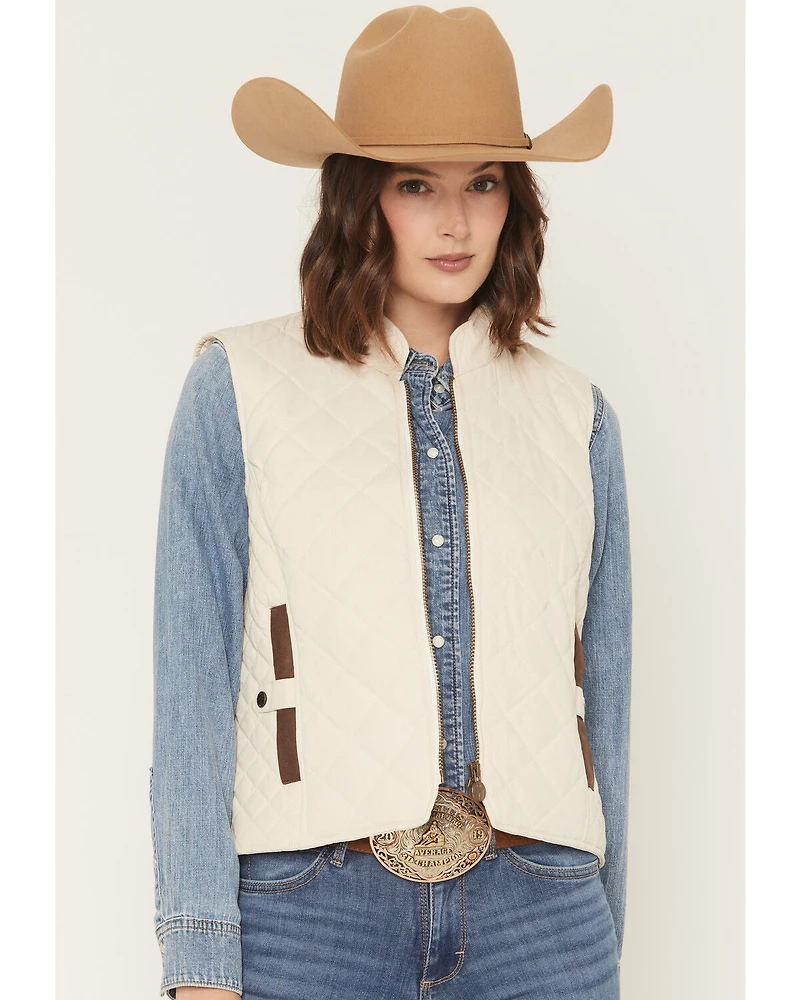 Outback Trading Co Women's Quilted Riding Vest