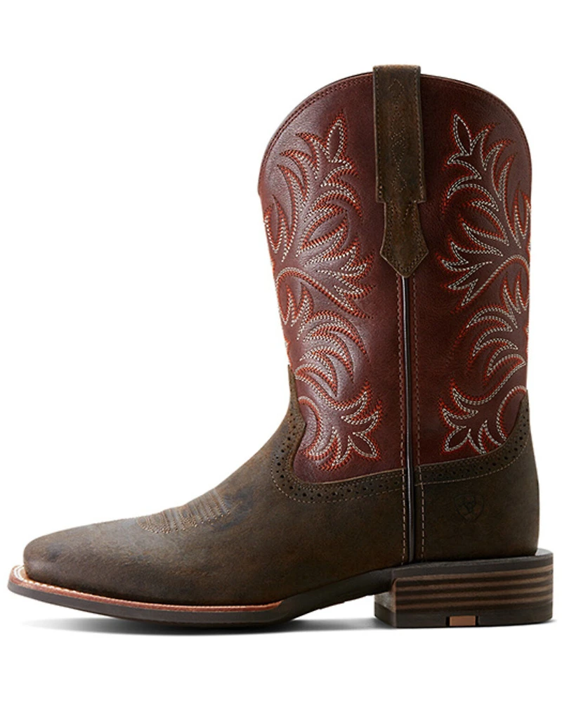 Ariat Men's Oakwood Western Boots - Broad Square Toe