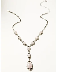 Shyanne Women's Moonbeam Stone Drop Necklace