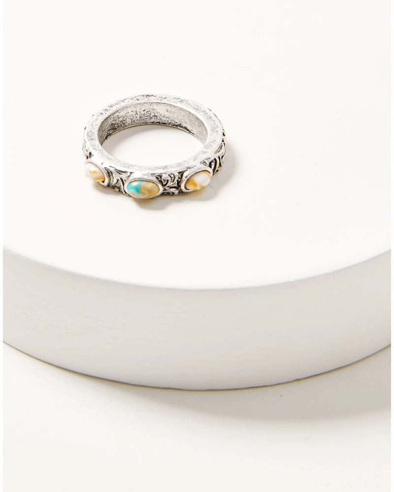 Shyanne Women's Sedona Sky Ring Set - 3 Piece