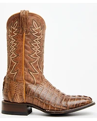 Cody James Men's Exotic Caiman Tail Western Boots - Broad Square Toe