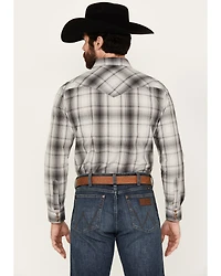 Pendleton Men's Frontier Plaid Print Long Sleeve Snap Western Shirt