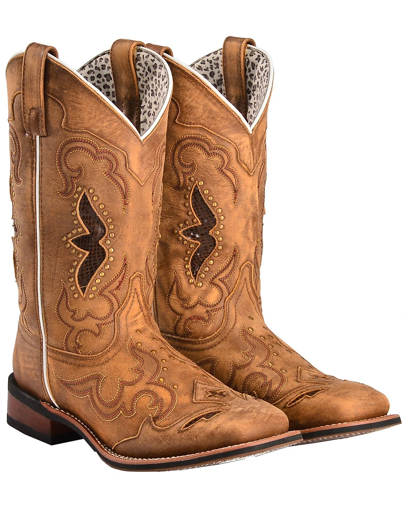 Laredo Women's Spellbound Western Performance Boots - Broad Square Toe