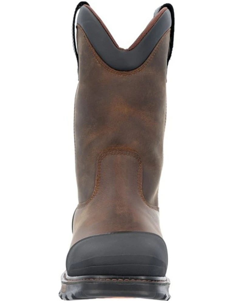 Durango Men's 11" Waterproof Western Work Boots - Steel Toe