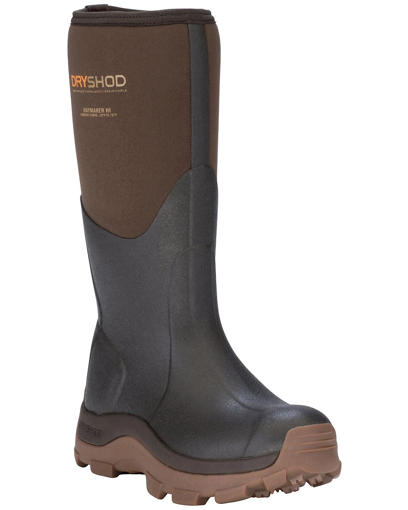 Dryshod Women's Hi Haymaker Farm Work Boots - Soft Toe