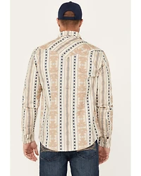 Cody James Men's FR Sedona Southwestern Striped Long Sleeve Pearl Snap Western Work Shirt