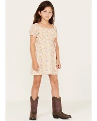 Shyanne Girls' Floral Print Skirt Set - 2-Piece