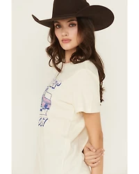 Wrangler X Lainey Wilson Women's Heart Like A Truck Short Sleeve Graphic Tee