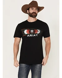Ariat Men's Southwest Mexico Logo Short Sleeve Graphic T-Shirt