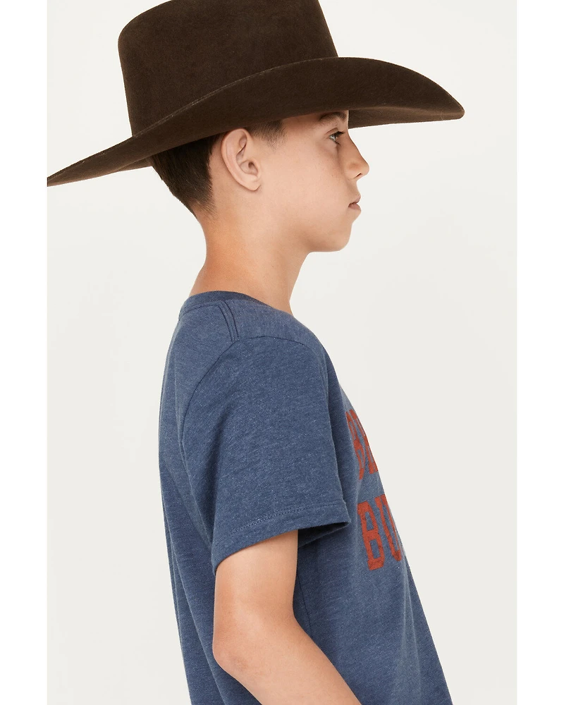 Cody James Boys' Bronco Buster Short Sleeve Graphic T-Shirt