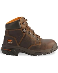 Timberland Pro Brown 6" Helix Boots - Composite Toe
