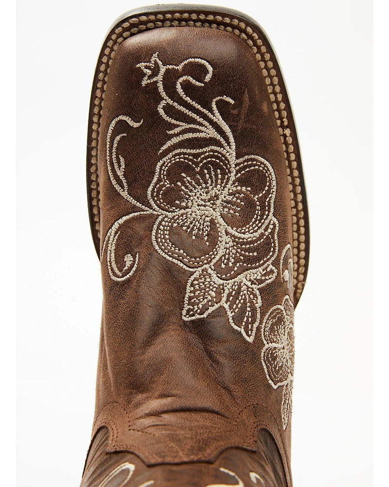 Shyanne Women's Lasy Western Boots - Broad Square Toe