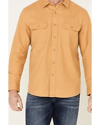 Pendleton Men's Mustard Beach Shack Solid Long Sleeve Western Shirt