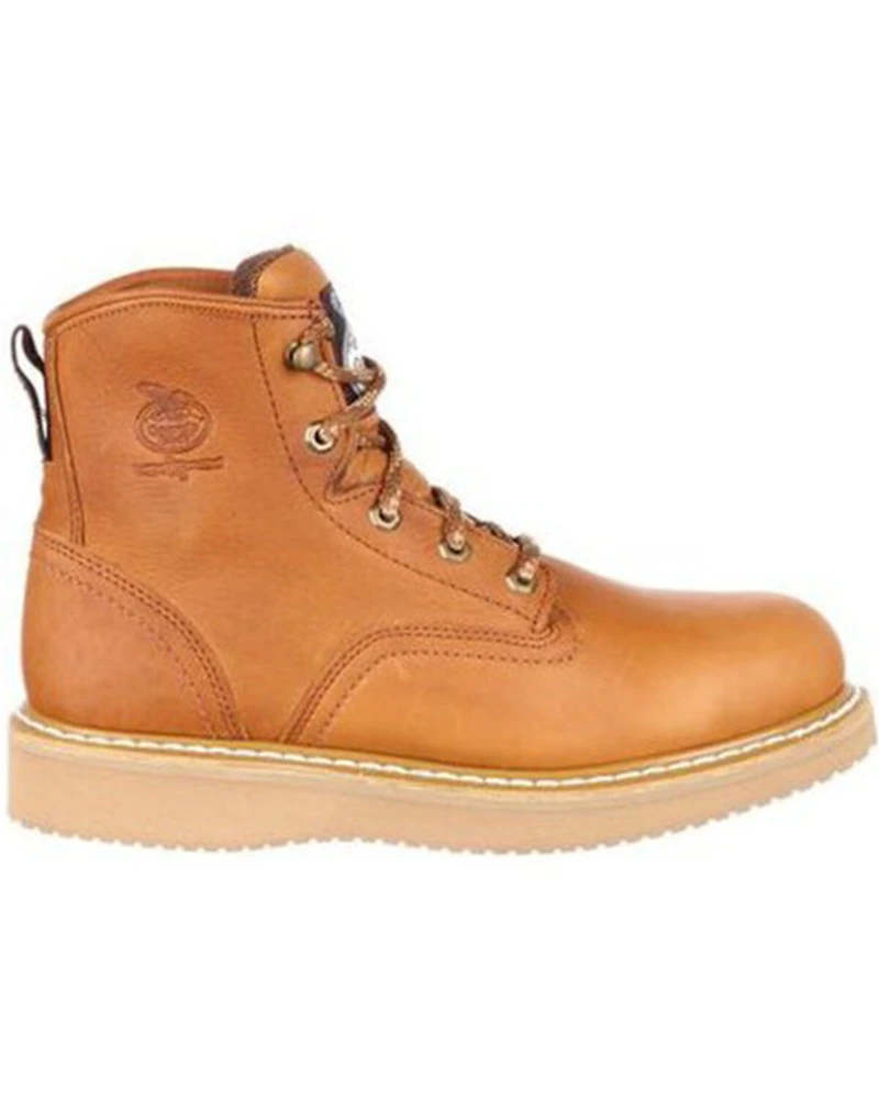 Georgia Men's Steel Toe Wedge 6" Work Boots