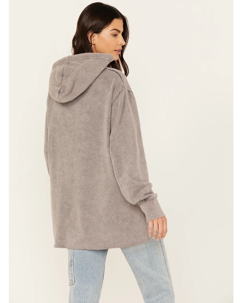 Cleo + Wolf Women's Beer With Me Washed Graphic Hoodie