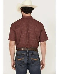 Ariat Men's VentTEK Outbound Printed Short Sleeve Button-Down Performance Shirt
