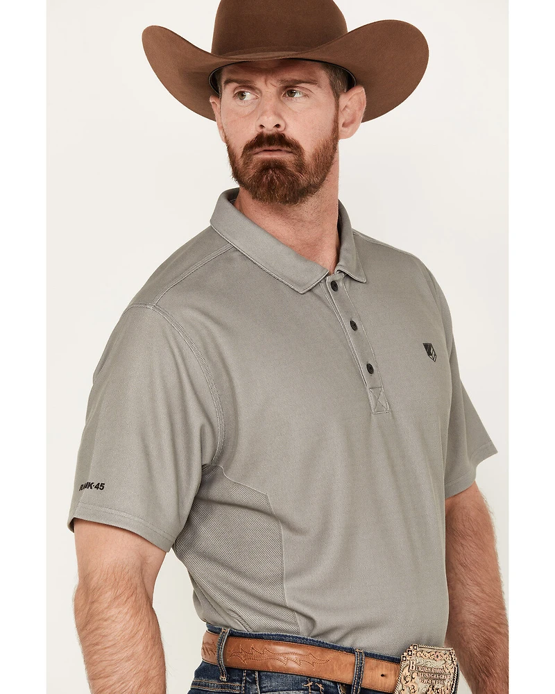 RANK 45® Men's Engineer Short Sleeve Polo Shirt