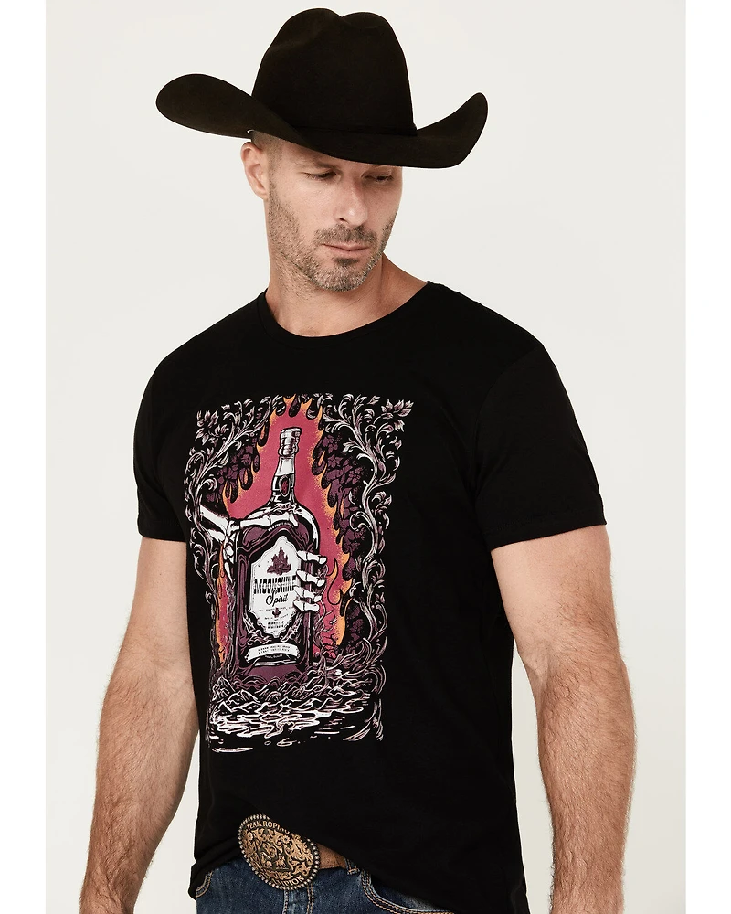 Moonshine Spirit Men's Distilled Short Sleeve Graphic T-Shirt