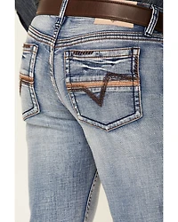 Cody James Core Men's Holt Wash Wyatt Slim Bootcut Stretch Denim Jeans