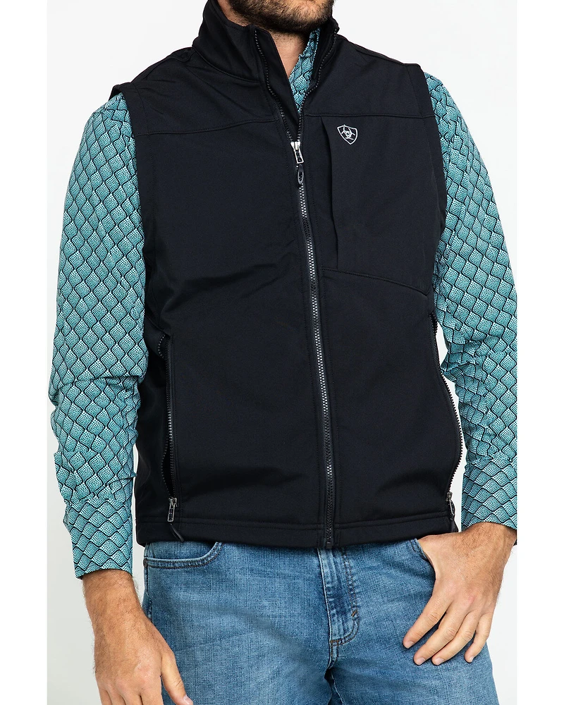 Ariat Men's Logo 2.0 Softshell Zip-Up Vest
