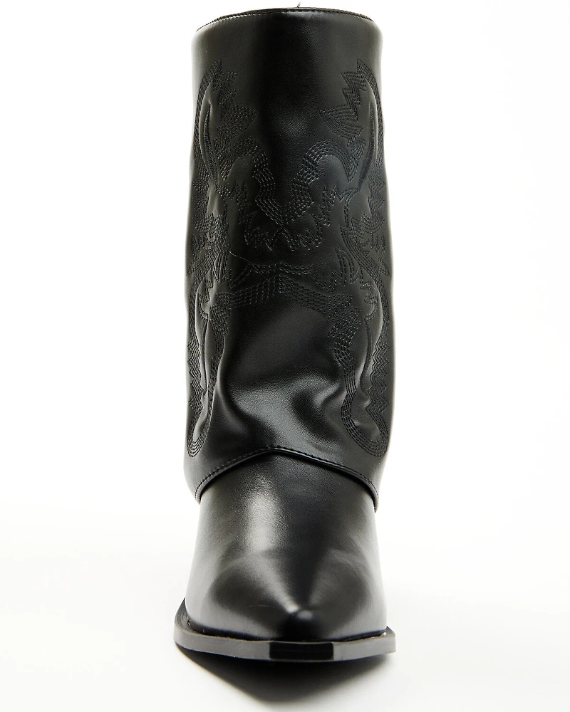 Azalea Wang Women's Portabella Booties - Snip Toe