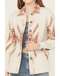 Idyllwind Women's Merritt Southwestern Button-Down Shacket
