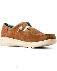 Ariat Men's Suede Hilo Casual Shoes - Moc Toe