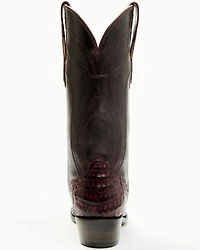 El Dorado Women's Holly Exotic Caiman Tall Western Boots - Snip Toe