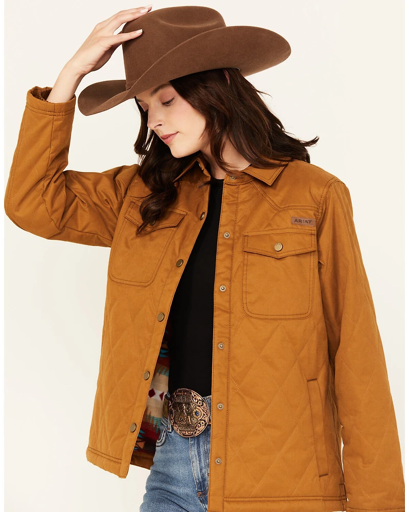 Ariat Women's Grizzly Quilted Barn Jacket