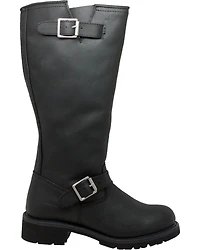 Ad Tec Men's 16" Oiled Leather Engineer Boots - Soft Toe