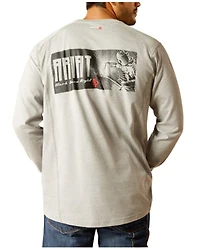 Ariat Men's FR Air Deco Long Sleeve Graphic T-Shirt