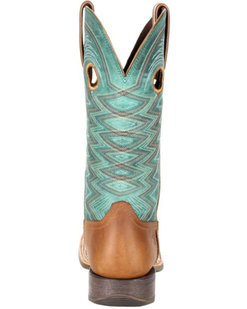 Durango Women's Lady Rebel Pro Teal Western Boots - Broad Square Toe