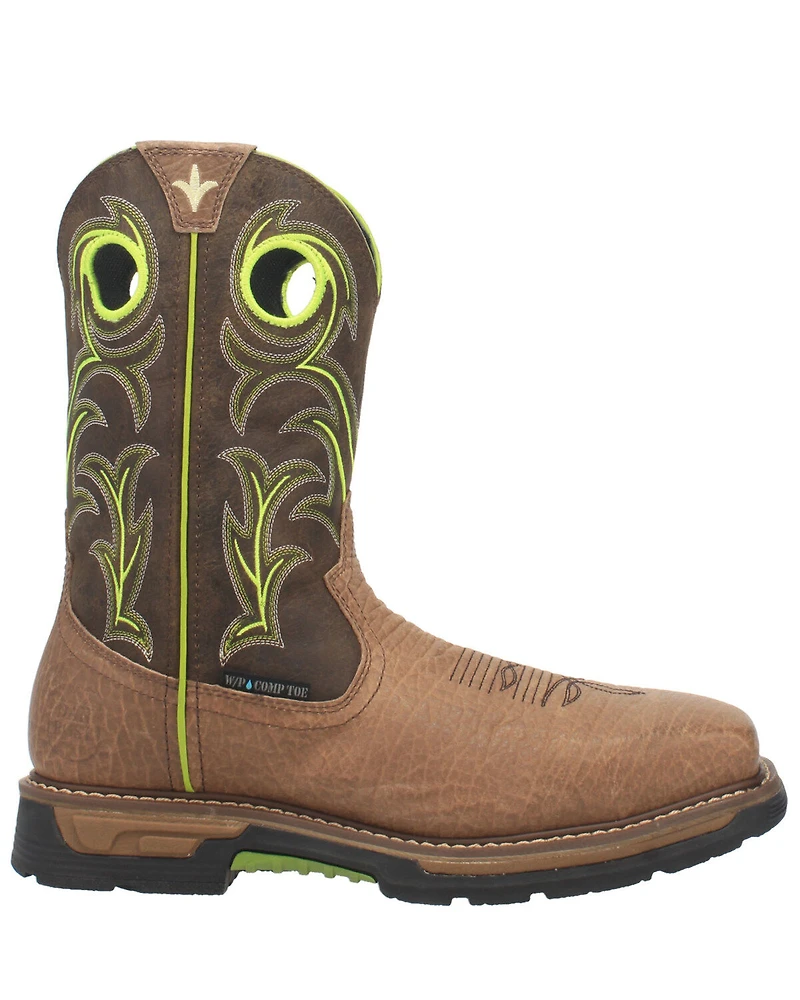 Dan Post Men's Storms Eye Waterproof EH Western Work Boots - Composite Toe