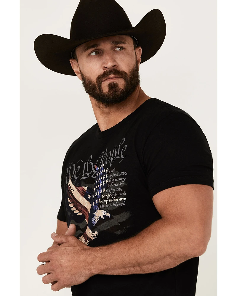 Cody James Men's Eagle Short Sleeve Graphic T-Shirt