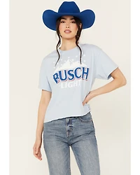 Brew City Beer Gear Women's Busch Cropped Graphic Tee