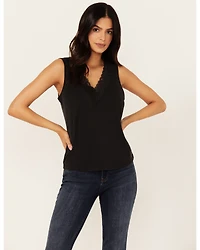 Idyllwind Women's Resha Lace Rib Knit Cami