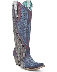 Corral Women's Chameleon Effect Tall Western Boots - Snip Toe