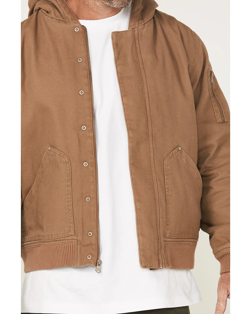Thorogood Men's Legacy Stone Washed Hooded Bomber Jacket