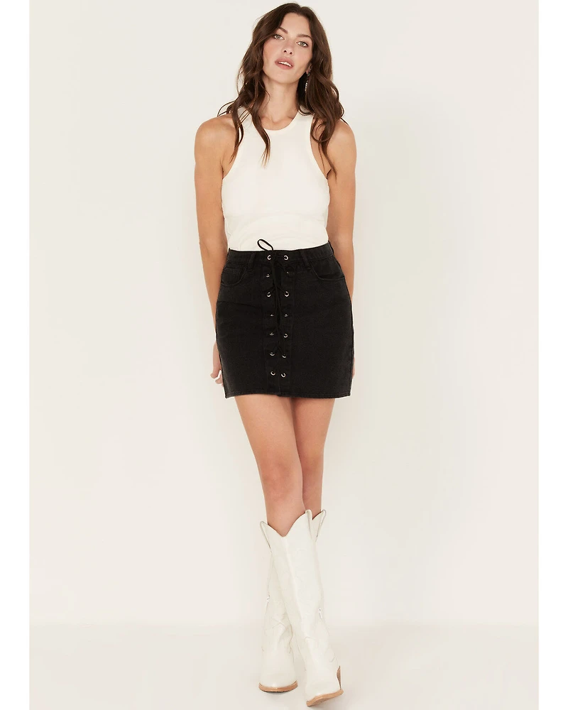 Sadie & Sage Women's Denim Mini Skirt