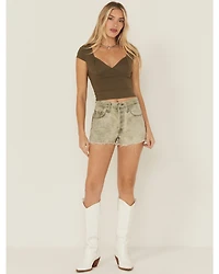 Levi's Women's 501 Original High Rise Denim Shorts