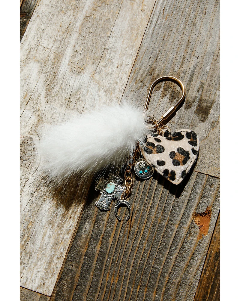 Shyanne Women's Faux Rabbit Boot Charm