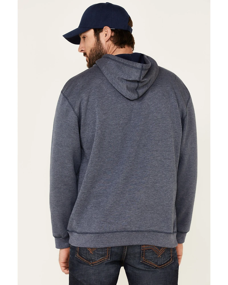 Tin Haul Men's Geometric Abstract Logo Hooded Sweatshirt